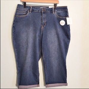 {Croft & Barrow} denim capris